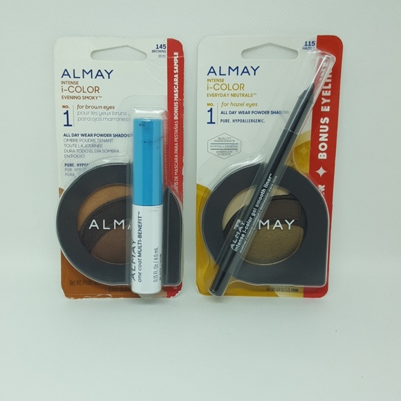 Almay Eye Shadows x 2 with Bonus Mascara + Liner - Picture 2 of 5
